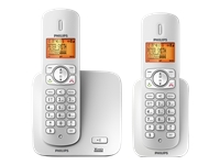 CD2702S/23Philips Telefono Cordless CD2702S/23 DUO